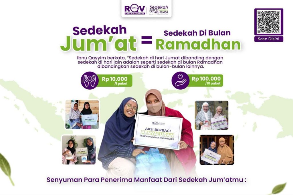 Program Sedekah Jumat Ramadhan RQV Indonesia