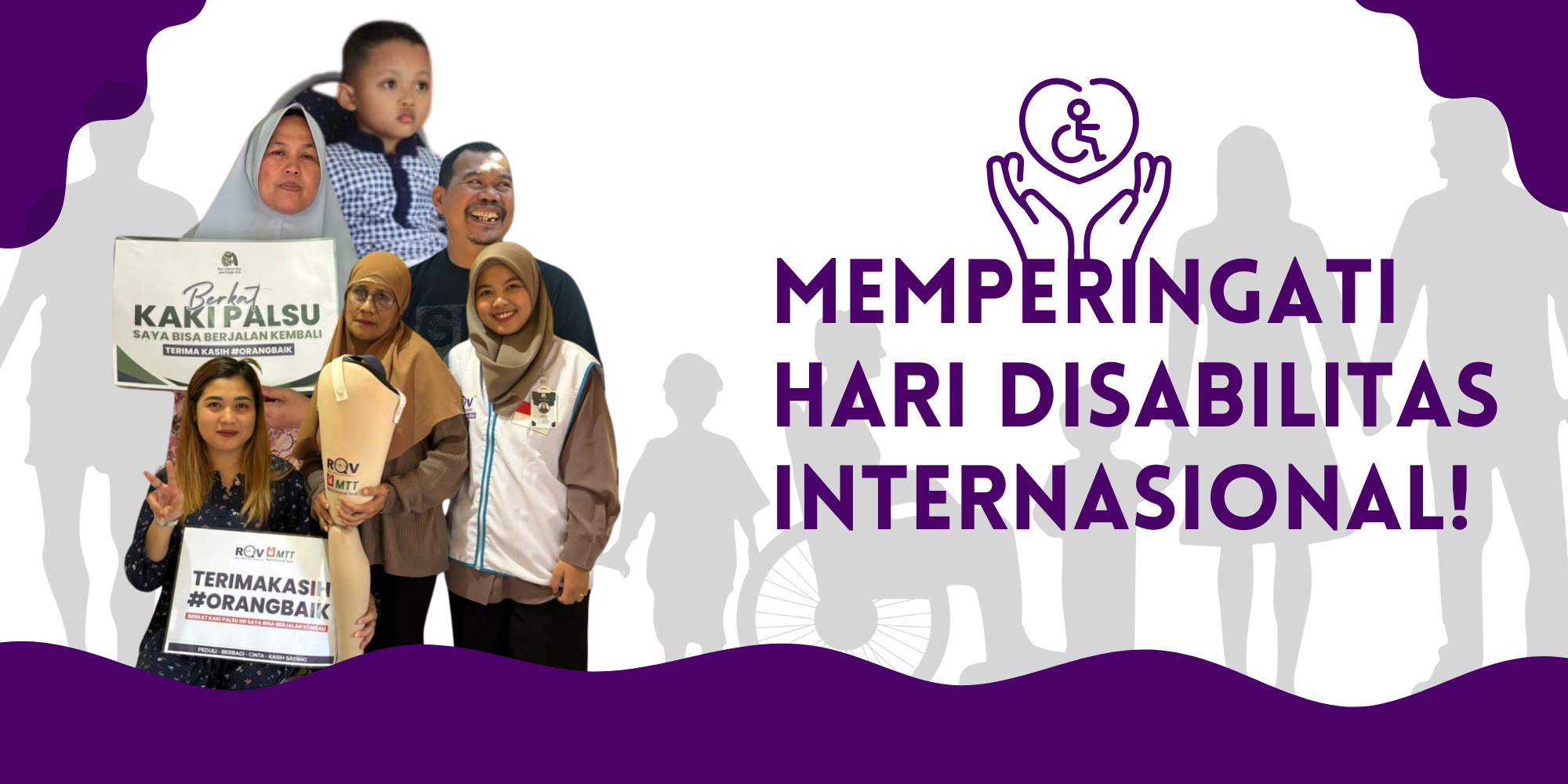 Peringatan Hari Disabilitas Sedunia dan Peran RQV Foundation dalam Penyaluran Kaki Palsu: Menumbuhkan Kesadaran dan Inklusi Sosial