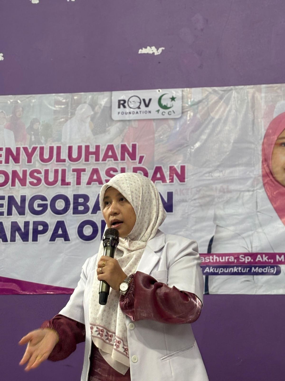 Kolaborasi RQV Foundation dengan ACCI: Meningkatkan Kesejahteraan Masyarakat melalui Program Baksos Kesehatan