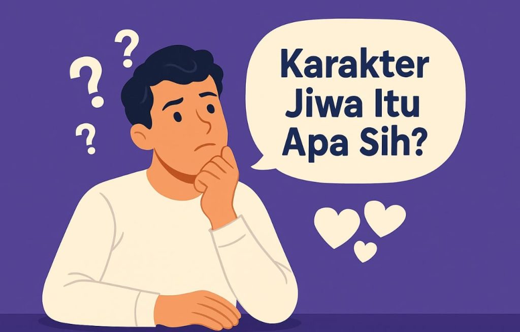 Karakter jiwa adalah pilar kedua dari Kurikulum 4 Pilar yang diajarkan di RQV Foundation, sebuah lembaga pengembangan karakter anak muda yang dipimpin oleh Azmi Fajri Usman, seorang tokoh pendidik karakter yang udah puluhan tahun membina generasi muda.