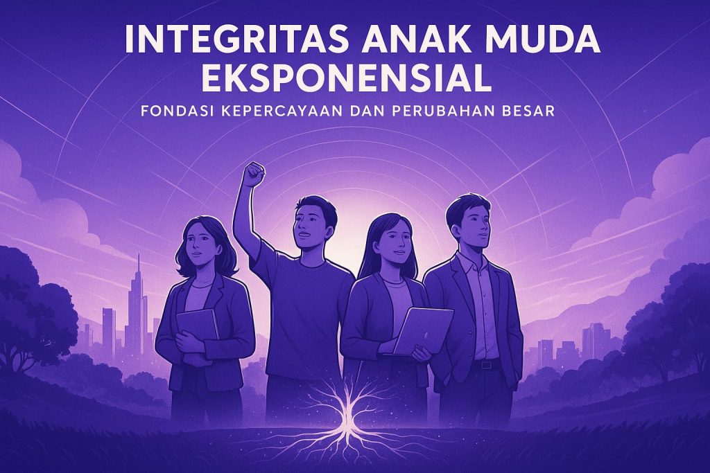 Namun, semua potensi itu hanya akan berarti bila ditopang oleh satu hal: integritas atau bisa dibilang komitmen diri.