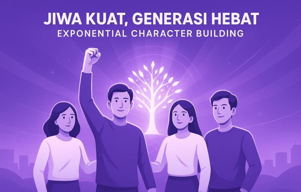 Pohon bisa menjulang tinggi hanya jika akarnya kuat. Begitu juga dengan generasi. Jiwa yang kuat akan melahirkan generasi hebat.