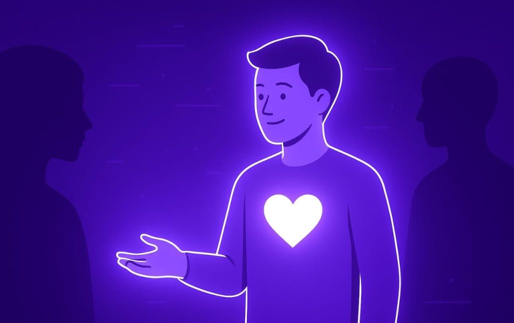 Ketika Cinta Jadi Karakter, Bukan Sekadar Perasaan. dalam Exponential Generation yang ditemukan Azmi Fajri Usman cinta bukan sekadar rasa di hati