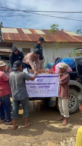 RQV Foundation menyalurkan bantuan kemanusiaan kepada masyarakat yang terdampak bencana banjir di sejumlah wilayah di Provinsi Aceh.