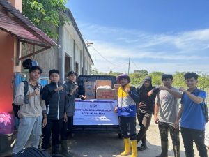 RQV Foundation Salurkan Bantuan Korban Banjir Di Aceh Pidie, genangan air yang merendam permukiman dan mengganggu aktivitas masyarakat